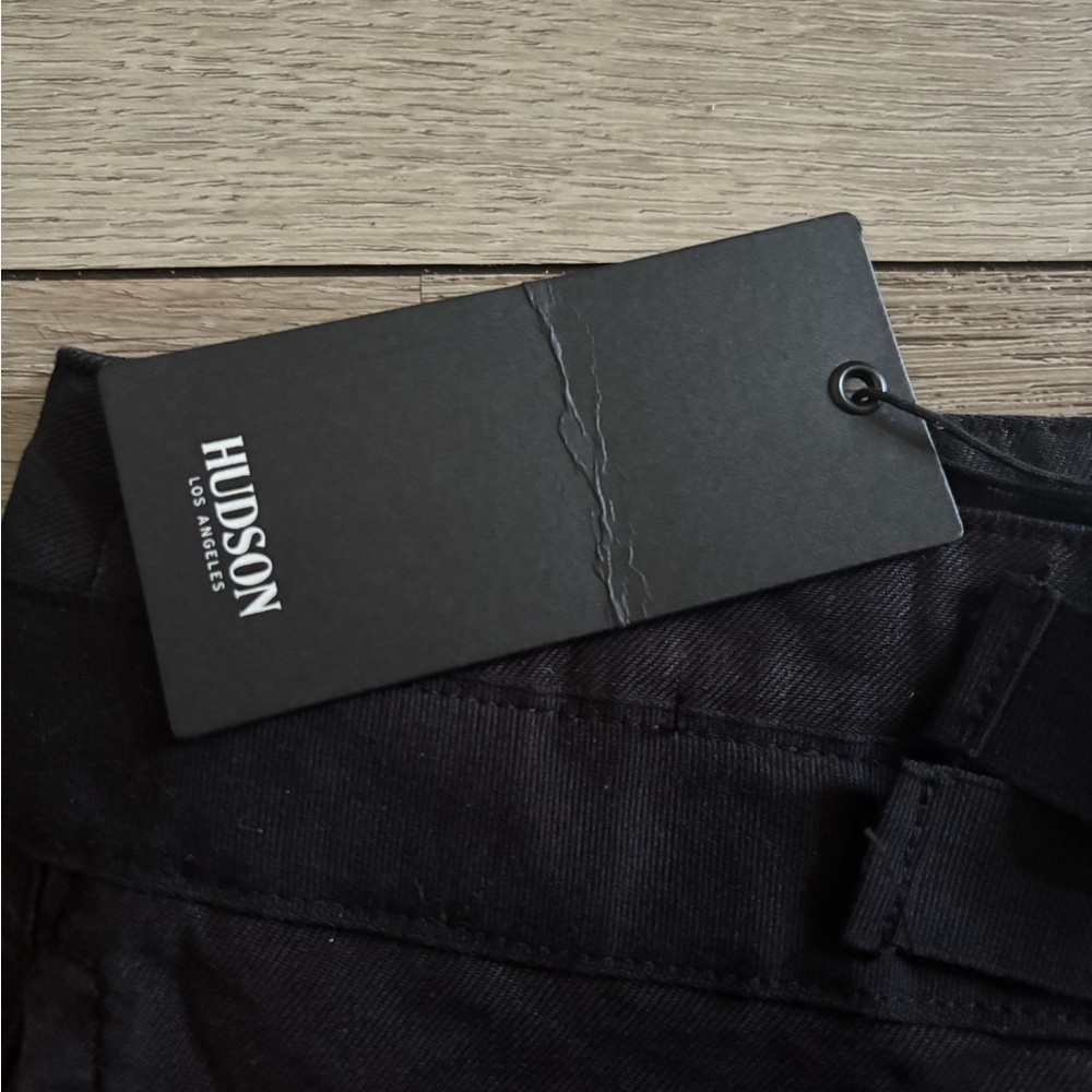 Elegant High Waist Black Women's Shorts - Picture 7 of 7